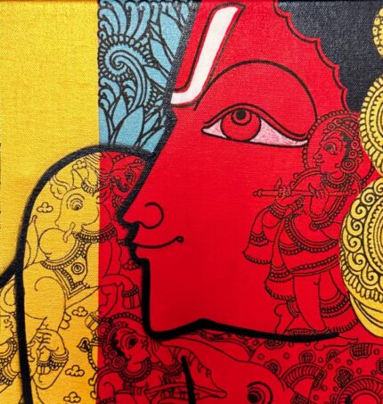 Ramesh Gorjala's Krishna Art work
