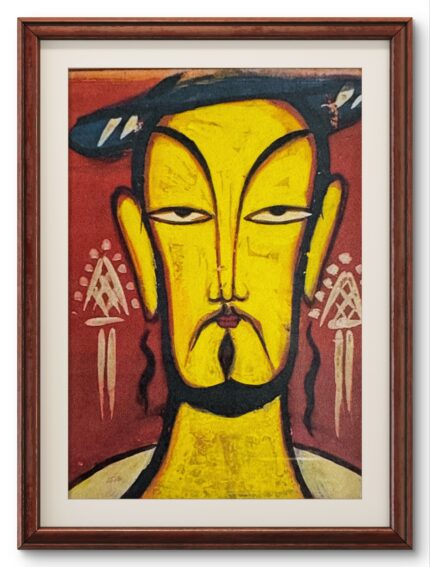 Christ by Jamini Roy
