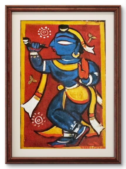 Krishna by Jamini Roy